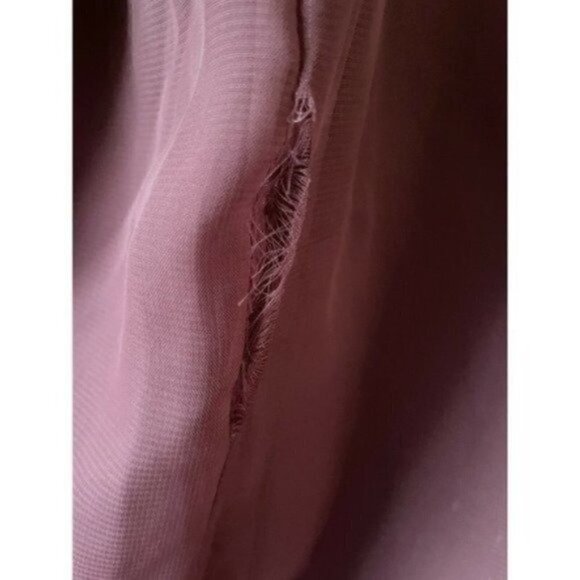 Ballet Core Honey Punch Silky Cardigan Jacket Mauve Women’s Size Medium Spring - Picture 12 of 12